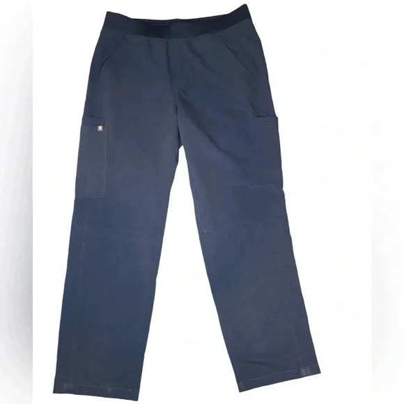 FIGS- Men’s Blue Axim Cargo Scrub Pants - Picture 3 of 13